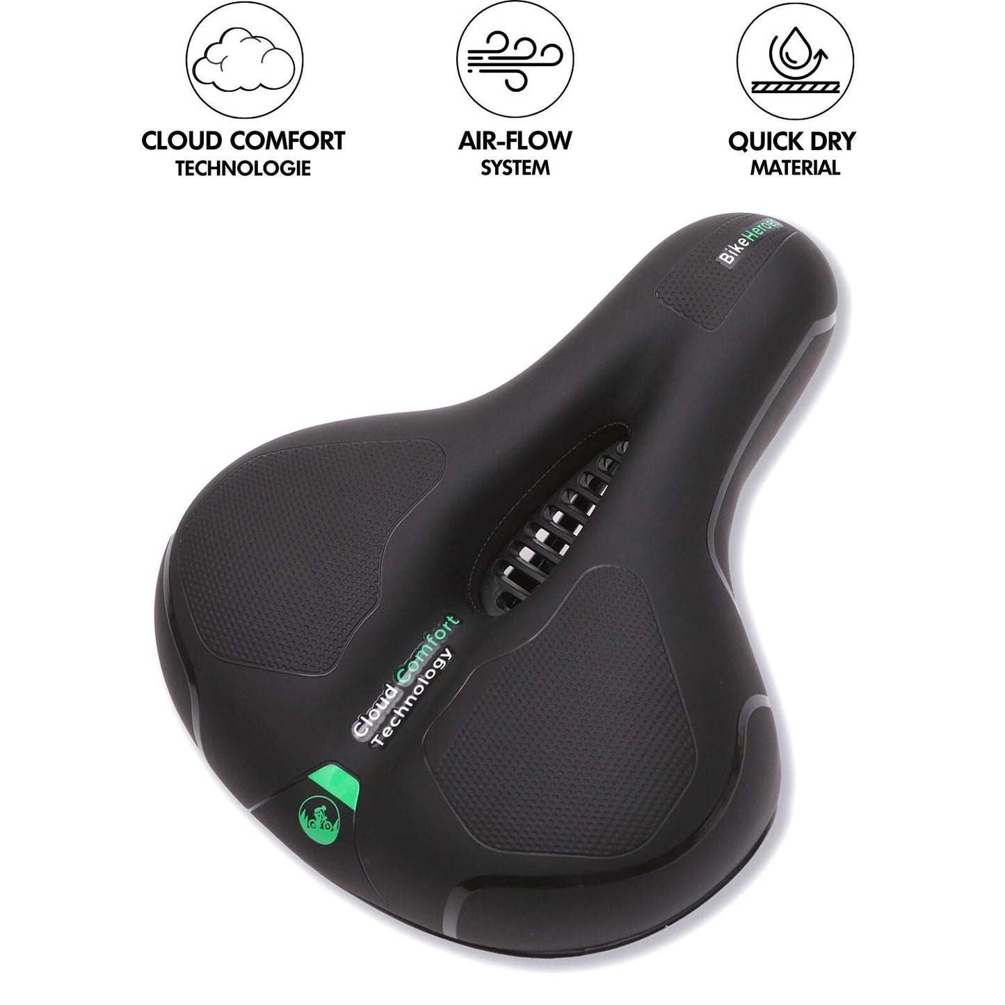 CloudComfort Max | Eindelijk pijnvrij fietsen