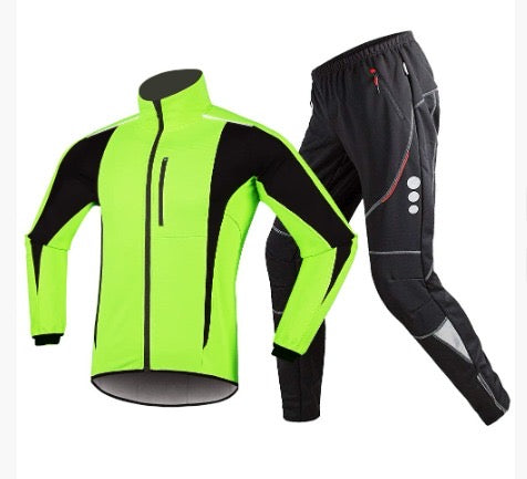 Winddichte winterset | Warme jas en broek