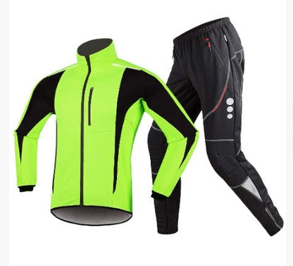 Winddichte winterset | Warme jas en broek