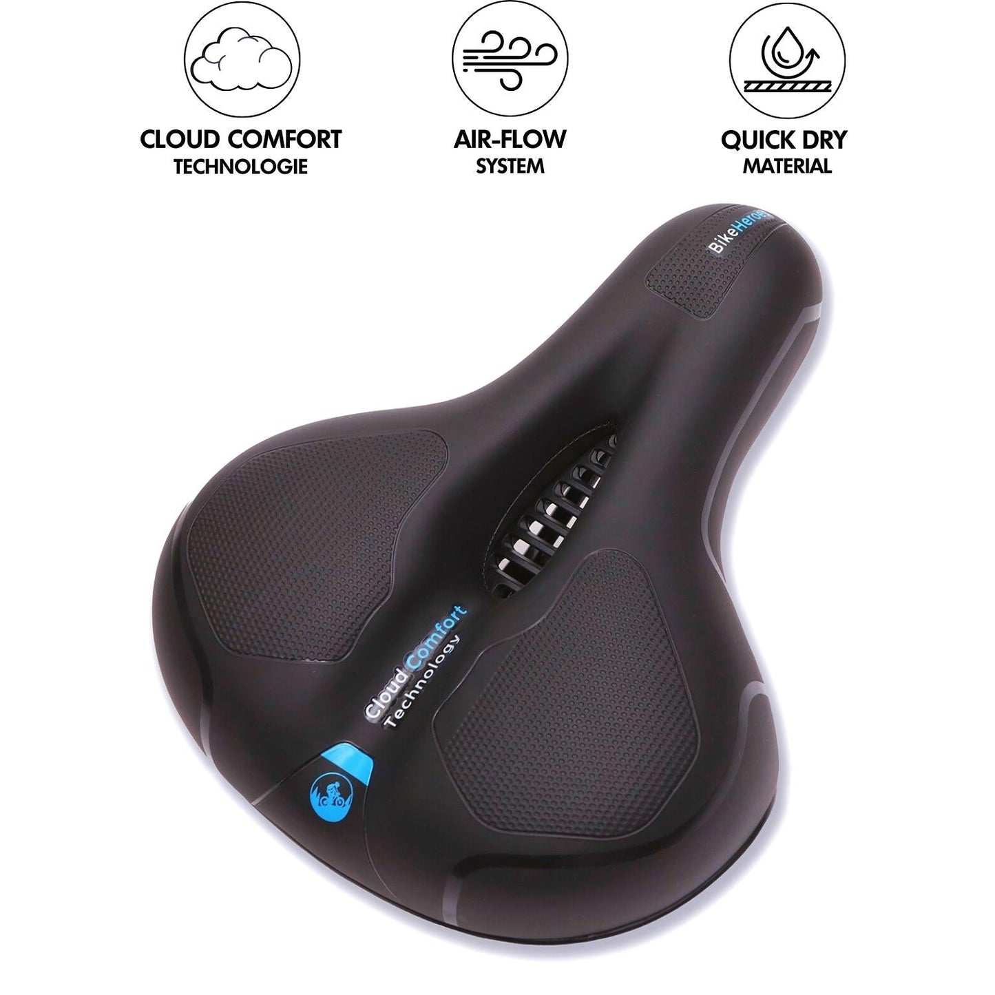 CloudComfort Max | Eindelijk pijnvrij fietsen