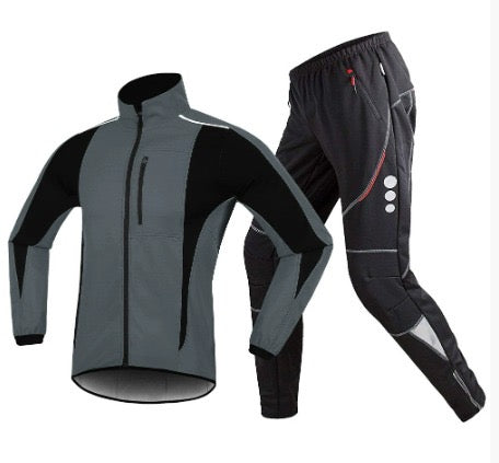 Winddichte winterset | Warme jas en broek