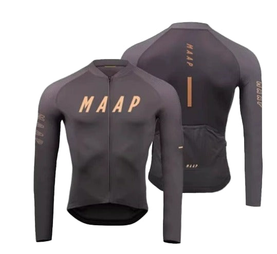 MAAP fietsshirt met lange mouwen | Zacht draagcomfort en sneldrogend