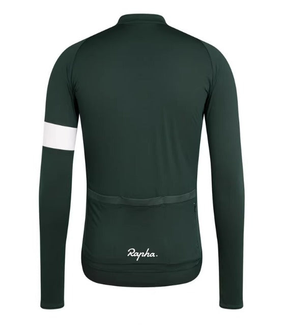 Rapha Jersey Unisex | Lange mouwen fleecevoering voor wielrennen