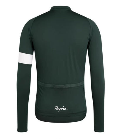 Rapha Jersey Unisex | Lange mouwen fleecevoering voor wielrennen