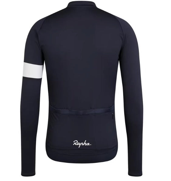 Rapha Jersey Unisex | Lange mouwen fleecevoering voor wielrennen