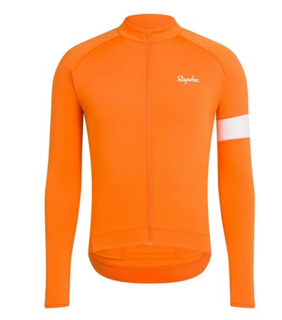 Rapha Jersey Unisex | Lange mouwen fleecevoering voor wielrennen