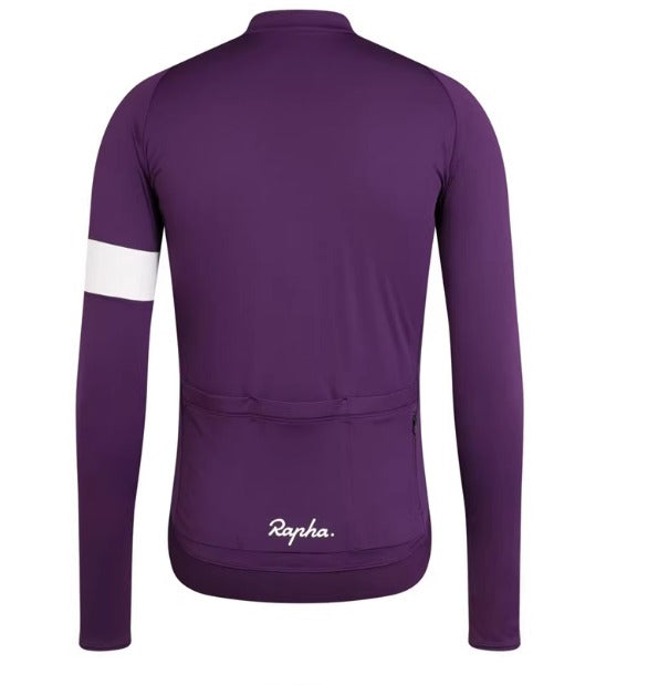 Rapha Jersey Unisex | Lange mouwen fleecevoering voor wielrennen