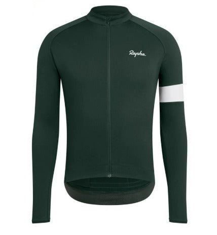 Rapha Jersey Unisex | Lange mouwen fleecevoering voor wielrennen