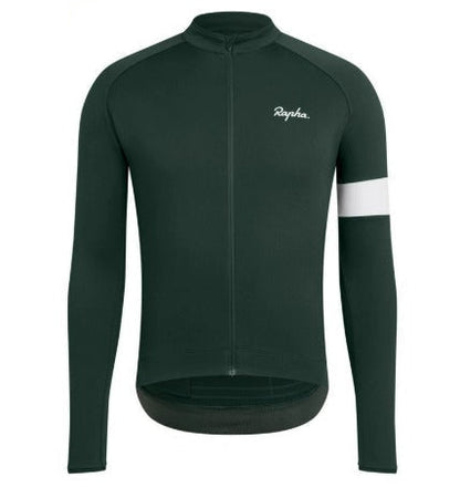 Rapha Jersey Unisex | Lange mouwen fleecevoering voor wielrennen