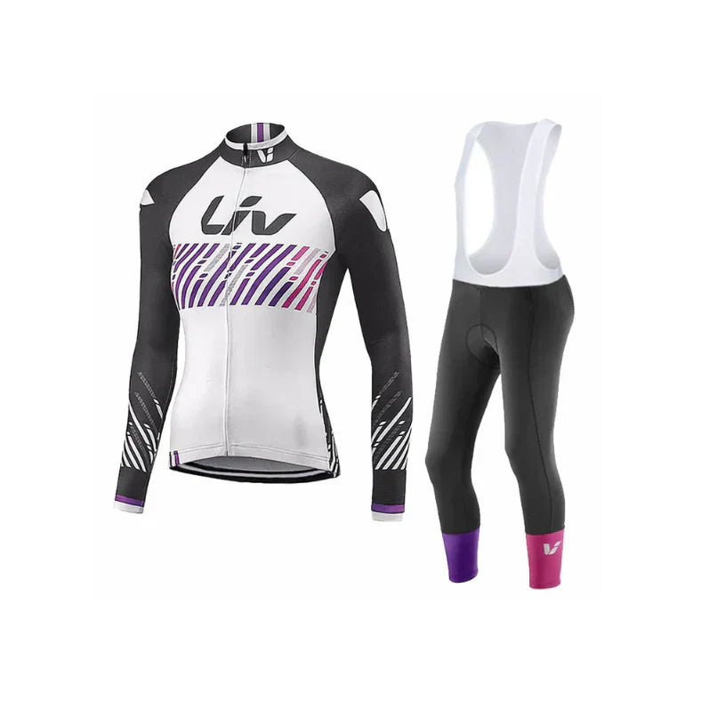 LIV V2 | PRO winterfietskledingset voor dames met bibshorts