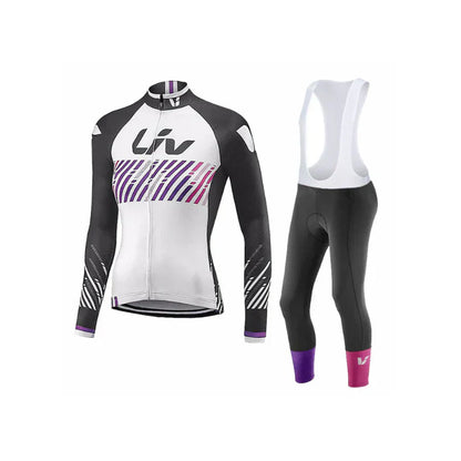 LIV V2 | PRO winterfietskledingset voor dames met bibshorts