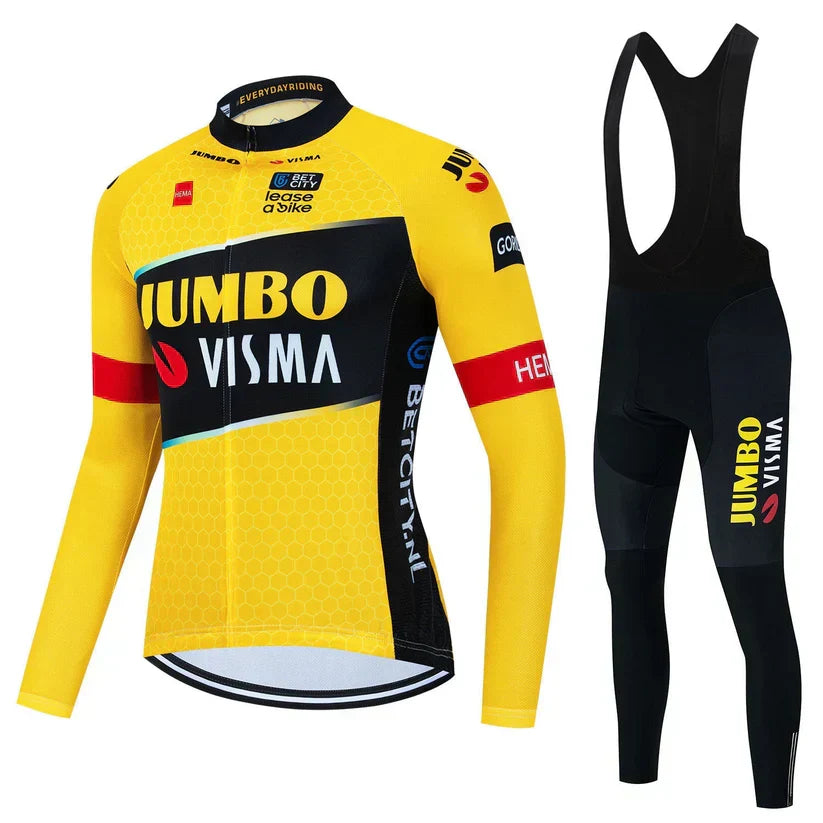 Jumbo-Visma | Professionele langarm fietskledingset
