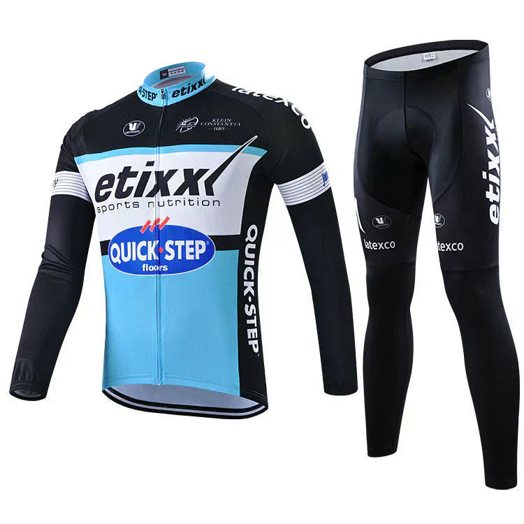 Professionele lange mouwen fietsshirt