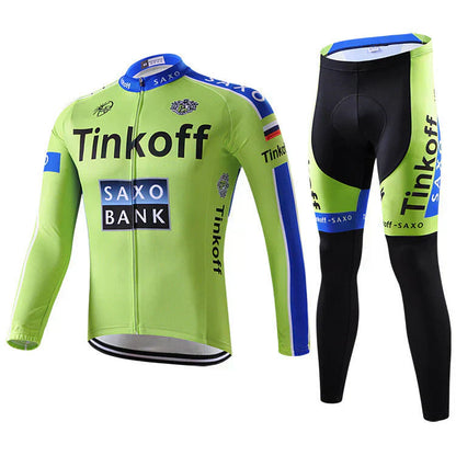 Professionele lange mouwen fietsshirt