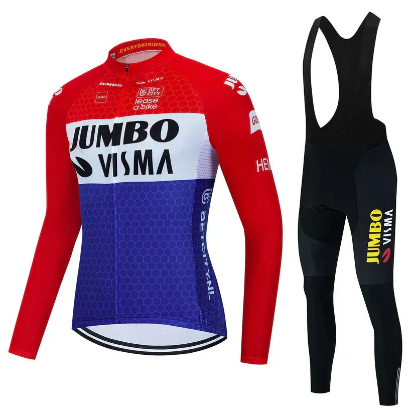 Jumbo-Visma | Professionele langarm fietskledingset