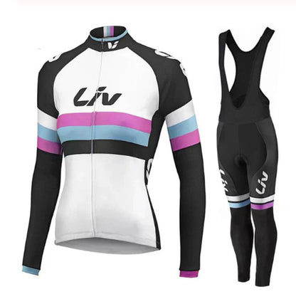 LIV V2 | PRO winterfietskledingset voor dames met bibshorts