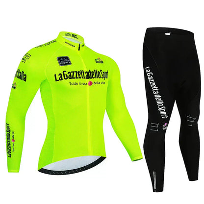 Giro d'Italia | Professionele lange mouwen wielerjersey
