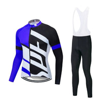 Blauw (zwemkleding + kousen met bandjes)